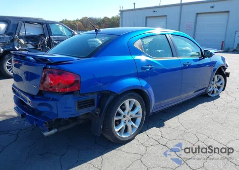 2014 Dodge Avenger R/T z USA, uszkodzony, nr VIN 1C3CDZBG9EN138750